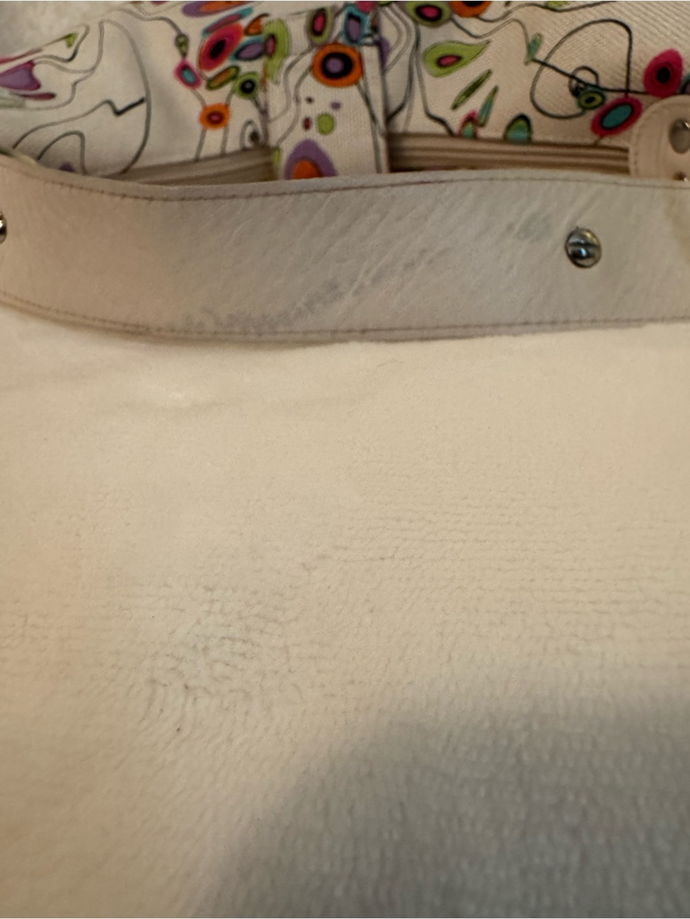 Stuart Weitzman hobo Y2K Abstract Shoulder Bag made in Spain - Picture 7 of 11